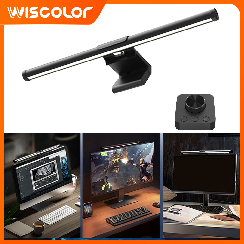 Accessories For Your Gaming Room - Monitor con barra luminosa, configurazione Wi-Fi,