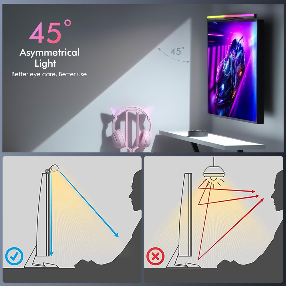 Barra Luminosa per Monitor Com - Accessories For Your Gaming Room recensione e prezzo