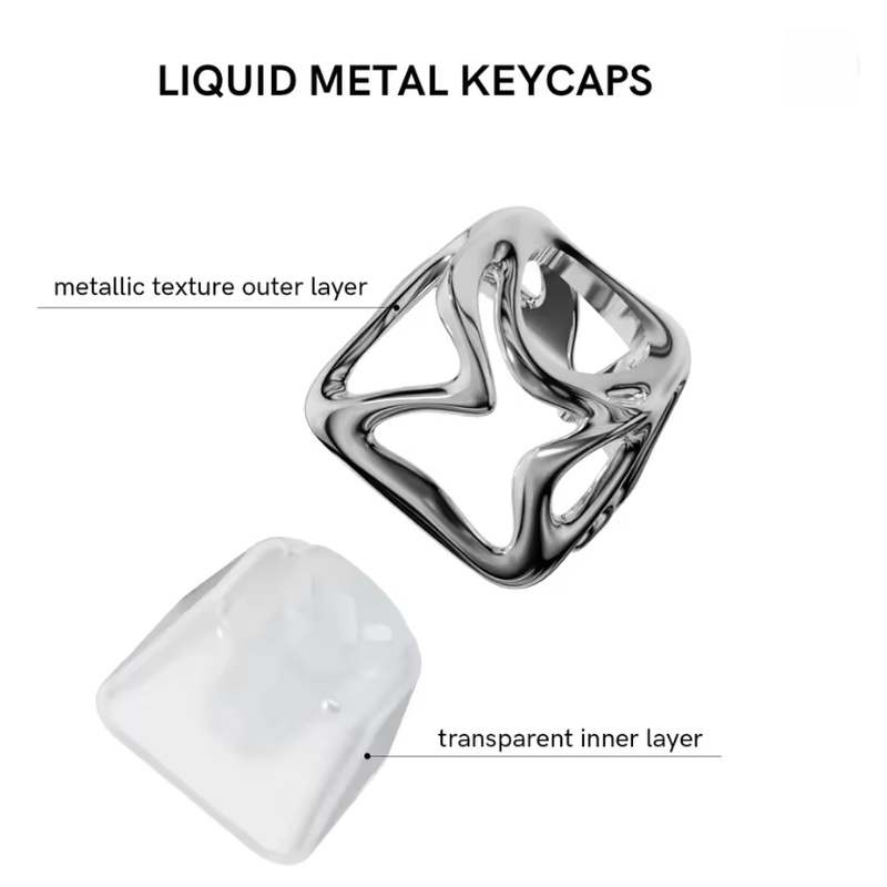 Tasti in Metallo Traslucidi co - Gaming Accessories Aesthetic recensione e prezzo