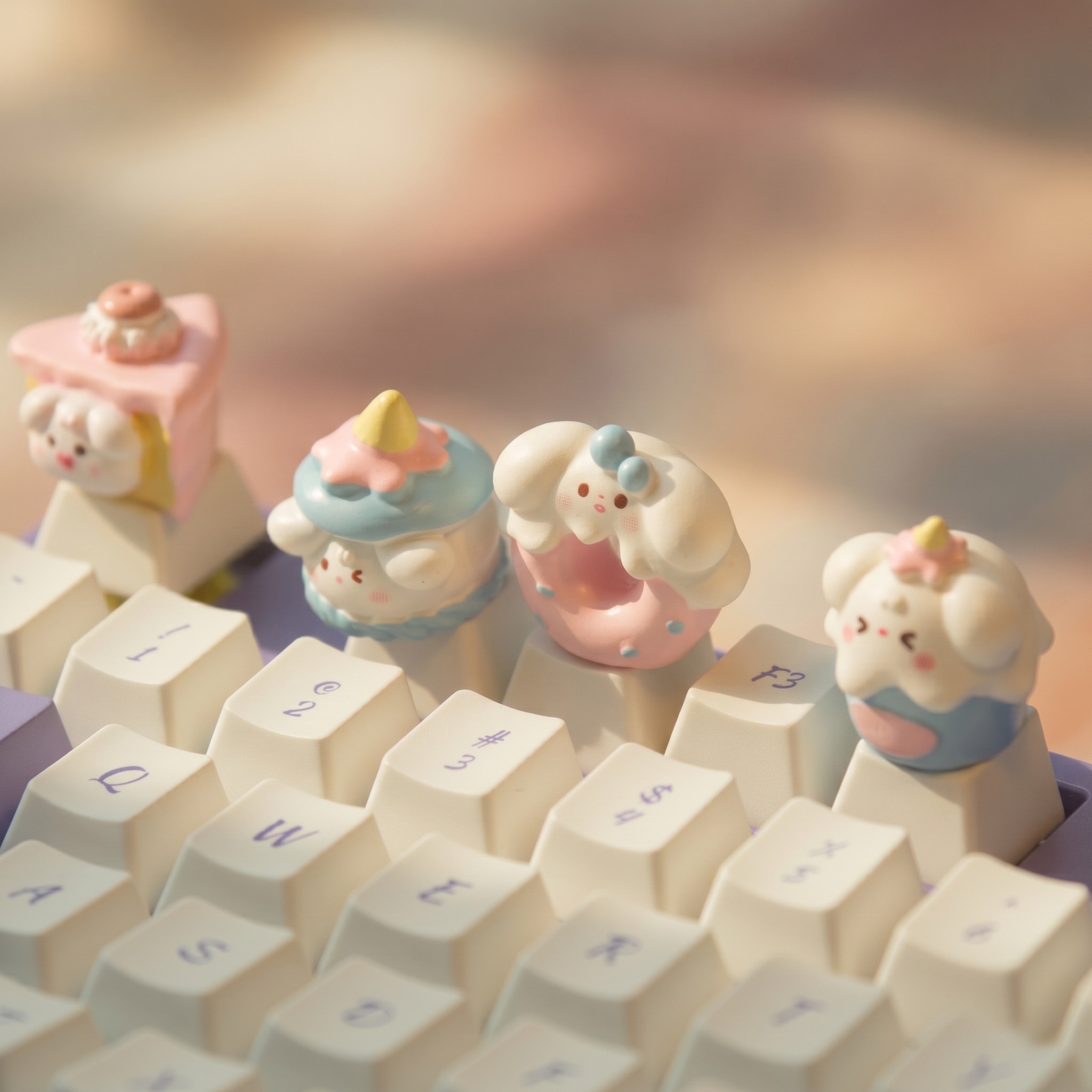 Set di Keycaps a Forma di Tort - Gaming Accessories Aesthetic recensione e prezzo