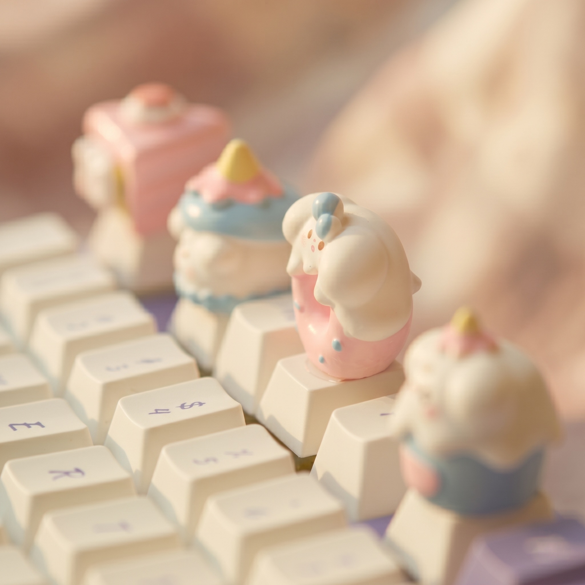 Set di Keycaps a Forma di Tort - Gaming Accessories Aesthetic recensione e prezzo