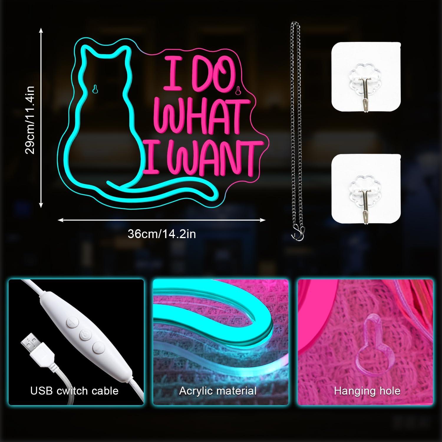 Insegna al Neon a Forma di Gat - Gaming Accessories Shop recensione e prezzo