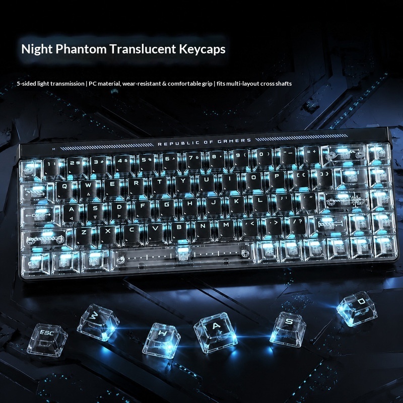 Tasti Retroilluminati Traspare - Gaming Accessories Aesthetic recensione e prezzo