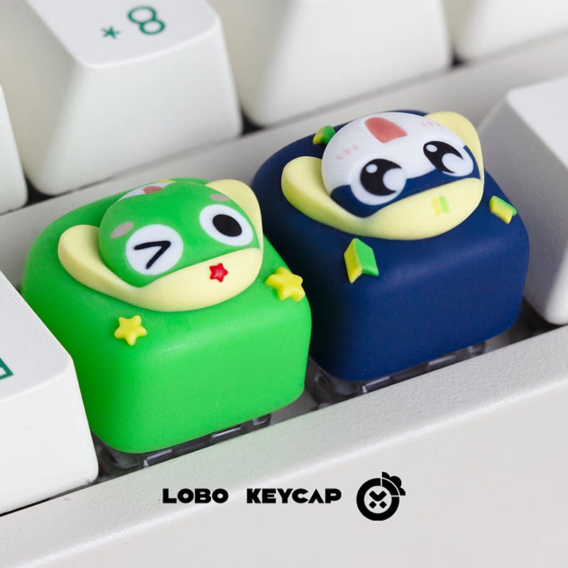 Keycaps a Tema Anime Keroro pe - Gaming Accessories Aesthetic recensione e prezzo