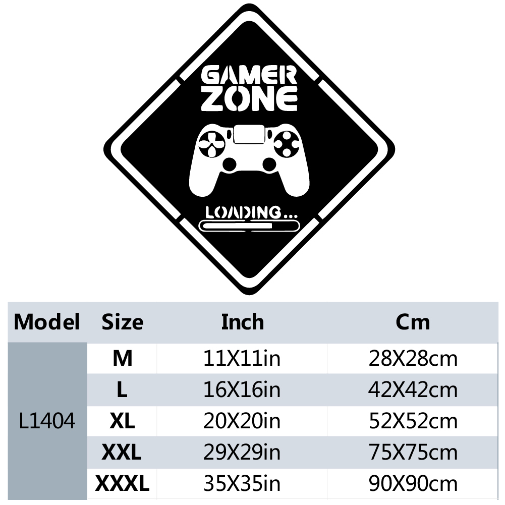 1 adesivo in vinile da parete  - Gaming Accessories For Room recensione e prezzo